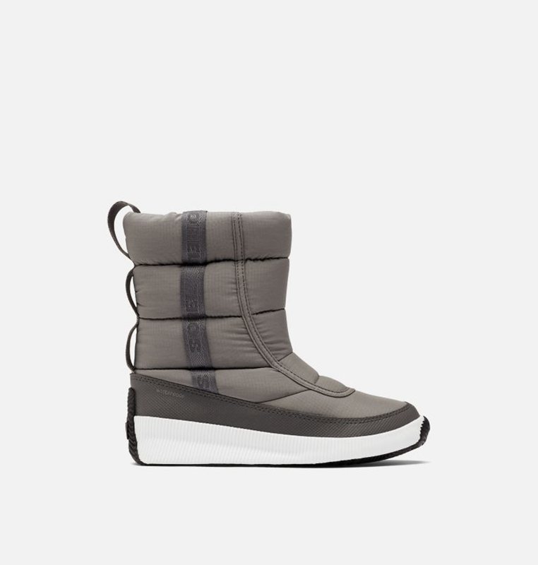 Botas Nieve Sorel Mujer - Out N About™ Puffy Mid Bajas Gris - 45120-JSHQ